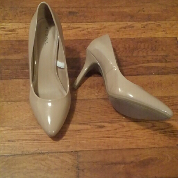 Merona Shoes - Merona tan heels